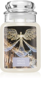 Village Candle Angel Wings vela perfumada (Glass Lid)