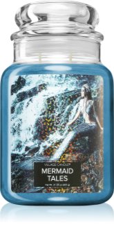 Village Candle Mermaid Tales mirisna svijeća (Glass Lid)