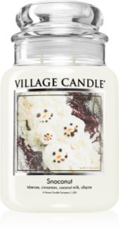 Village Candle Snoconut geurkaars (Glass Lid)