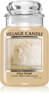 Village Candle Dolce Delight vela perfumada (Glass Lid)