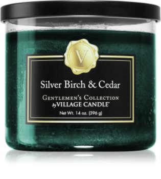 Village Candle Gentlemen's Collection Silver Birch & Cedar ароматна свещ
