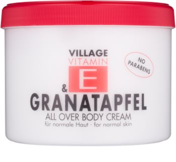 Village Vitamin E Pomegranate crema de corp