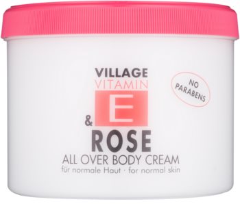 Village Vitamin E Rose крем за тяло