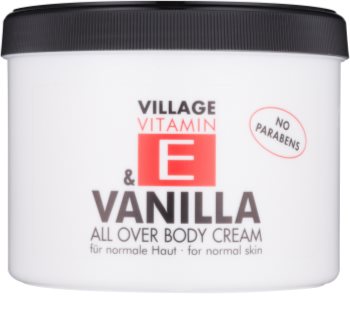 Village Vitamin E Vanilla tělový krém