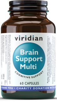 Viridian Nutrition Brain Support Multi výživový doplnok na podporu činnosti nervovej sústavy