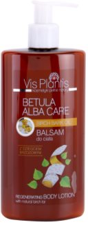Vis Plantis Betula Alba Care leite corporal regenerador