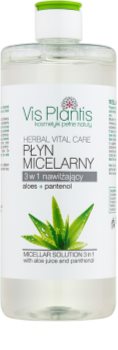 Vis Plantis Herbal Vital Care Aloe Juice & Panthenol agua micelar 3 en 1