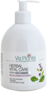 Vis Plantis Herbal Vital Care Oak Bark & Sage gel na intimní hygienu pro podrážděnou pokožku