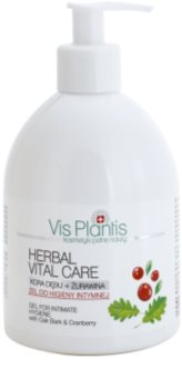 Vis Plantis Herbal Vital Care Oak Bark & Cranberry gel para higiene íntima