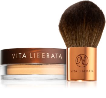 Vita Liberata Trystal Minerals polvos bronceadores con pincel
