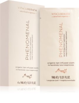 Vita Liberata Phenomenal Organic Tan Infused Cloths samoopalovací ubrousek