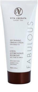 Vita Liberata Fabulous Self Tanning Gradual Lotion неоцветен автобронзантен крем за постепенен тен