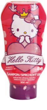 VitalCare Hello Kitty champô e gel de banho para crianças 2 em 1