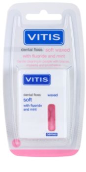 Vitis Dental Care expandující velmi jemná dentální nit s fluoridem a mentolem