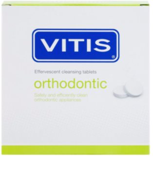 Vitis Orthodontic čisticí tablety pro snímatelná rovnátka a zubní náhrady