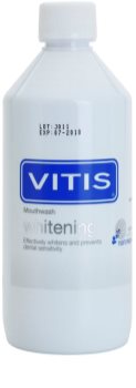 Vitis Whitening ústní voda s bělicím účinkem pro citlivé zuby