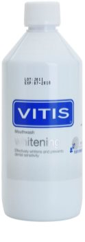 Vitis Whitening ополаскиватель для полости рта с отбеливающим эффектом для чувствительных зубов