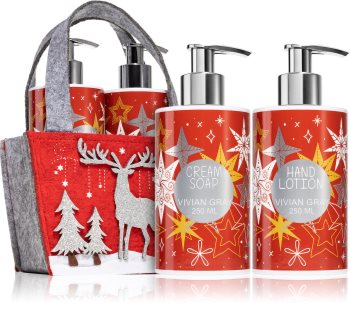 Vivian Gray Red Christmas set cadou (de maini)
