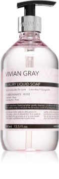 Vivian Gray Modern Pastel Pomegranate & Rose savon liquide de luxe