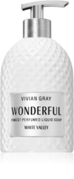 Vivian Gray Wonderful White Valley fényűző folyékony szappan kézre