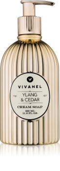 Vivian Gray Vivanel Ylang & Cedar sapone in crema