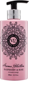 Vivian Gray Aroma Selection Raspberry & Rose Cream Liquid Soap