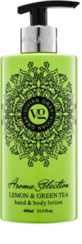Vivian Gray Aroma Selection Lemon & Green Tea mléko na ruce a tělo