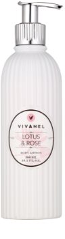 Vivian Gray Vivanel Lotus&Rose tělové mléko