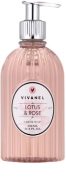 Vivian Gray Vivanel Lotus&Rose krémové tekuté mýdlo