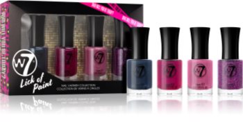 W7 Cosmetics Lick Of Paint zestaw lakierów do paznokci