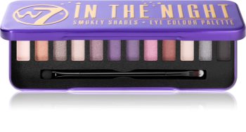 W7 Cosmetics In the Night paleta de sombras de ojos