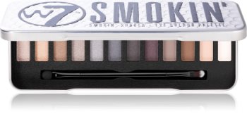 W7 Cosmetics Smokin' palette de fards à paupières