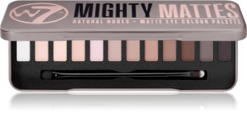 W7 Cosmetics Mighty Mattes Lidschattenpalette mit Matt-Effekt