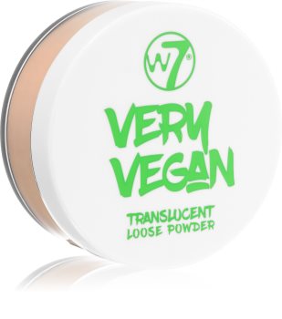 W7 Cosmetics Very Vegan Sheer матираща транспарантна пудра