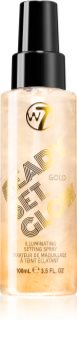 W7 Cosmetics Ready/Set/Glow spray fixant illuminateur