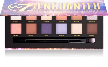 W7 Cosmetics Enchanted палитра сенки за очи