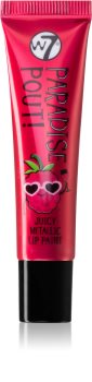 W7 Cosmetics Paradise Pout! rossetto metalizzato