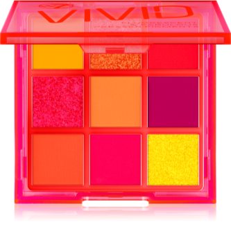 W7 Cosmetics Vivid paleta senčil za oči