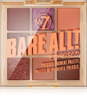 W7 Cosmetics Bare All palette de fards à paupières