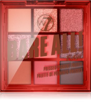 W7 Cosmetics Bare All paleta očních stínů