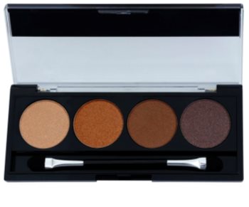 W7 Cosmetics Toasted paleta de sombras com aplicador