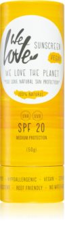 We Love The Planet You Love Natural Sun Protection Sonnencreme-Stick SPF 20