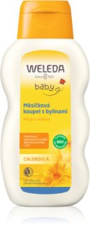 Weleda Baby and Child baie cu gălbenele și plante aromatice