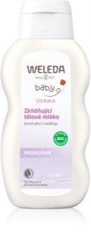 Weleda Baby Derma beruhigende Hautmilch für Kinder