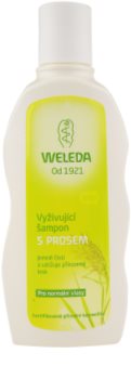 Weleda Hair Care odżywczy szampon z prosa do włosów normalnych