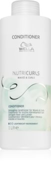 Wella Professionals Nutricurls Waves & Curls après-shampoing nourrissant pour des cheveux faciles à démêler