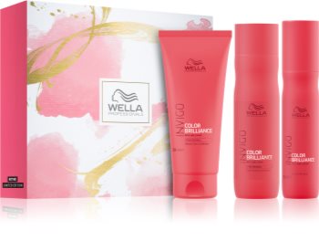 Wella Professionals Invigo Color Brilliance set cadou (pentru par fin si colorat)
