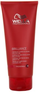 Wella Professionals Brilliance Balsam För fint, färgat hår