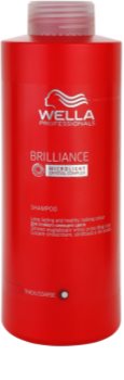 Wella Professionals Brilliance shampoing pour cheveux rêches et colorés