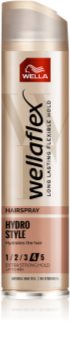 Wella Wellaflex Hydro Style лак для волос сильной фиксации увлажняющий и придающий блеск